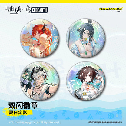 Character Can Badge Set - Surtr/Elysium/La Pluma/Roberta